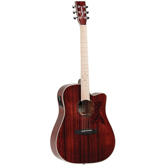 Tanglewood TW5BLB Winterleaf Blonde Dreadnought C/E Guitar Barossa Gloss
