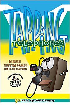 Tapping Telephones Game for Classroom - Rhythm Matching Activity for 2-30 Players, Levels A-E