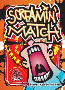 Screamin Match Educational Card Game for 2-6 Players, Musical Terms and Signs, Elementary & Intermediate Sets