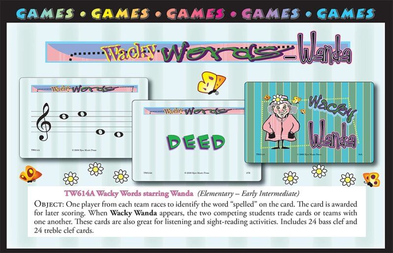Wacky Words Card Game by TCW Resources