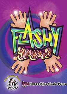 Flashy Fingers Card Game for Music Theory - 2 to 8 Players, Teaching Five-Finger Patterns and I Chords, Published by Neil A. Kjos Music Company