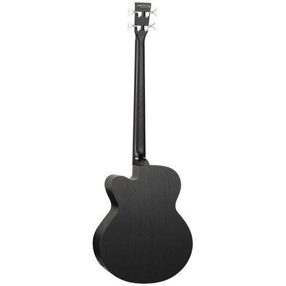 Tanglewood TWBBAB Blackbird Acoustic Bass Cutaway Electric Smokestack Satin — view 2