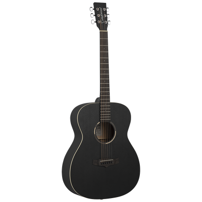 Tanglewood TWBBO Blackbird Orchestra Acoustic Smokestack Satin Pack with DCM Gig Bag & BONUS Tuner (TWBBO-P) — view 2
