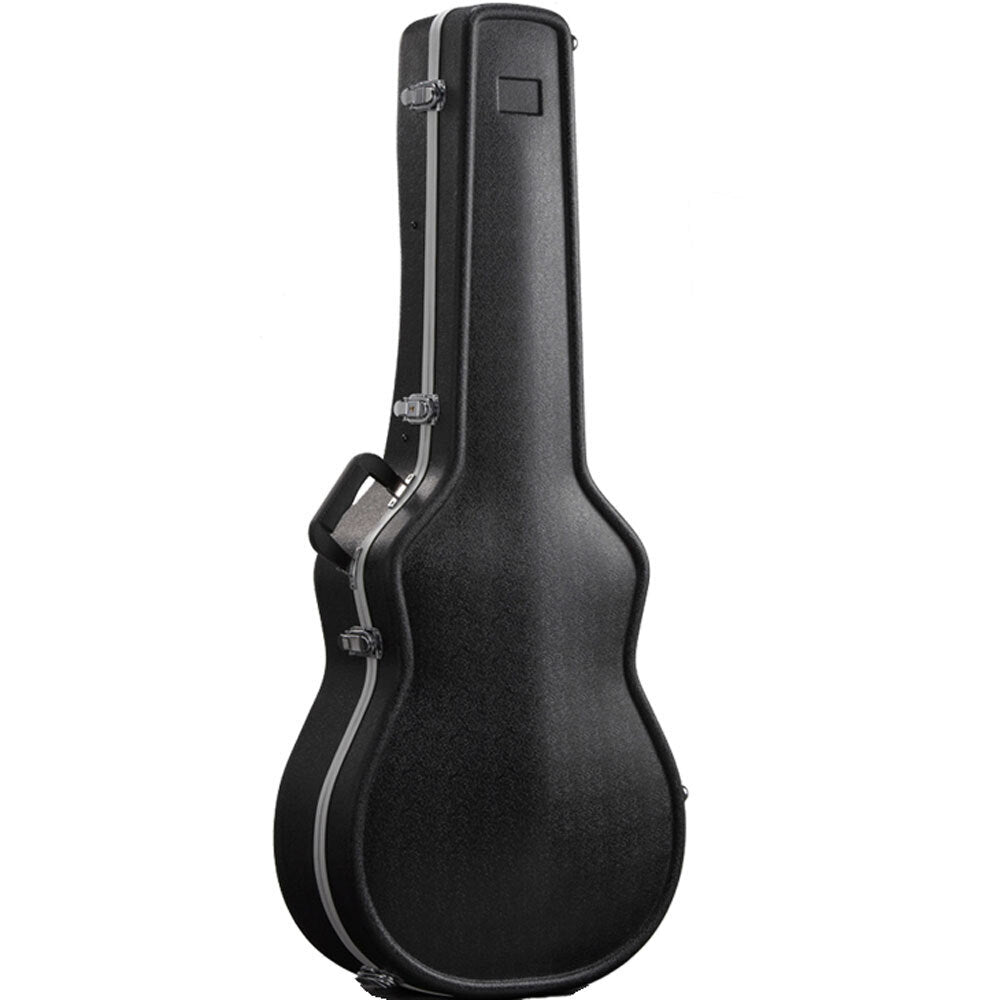 Torque ABS Acoustic Guitar OM/000 Case - Black Finish