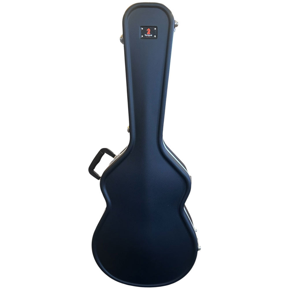 Torque ABS Acoustic Guitar OM/000 Case - Black Finish