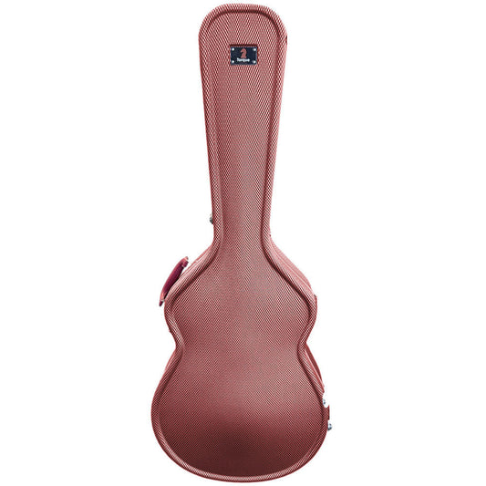 Torque ABS Acoustic Guitar Case for OM/000 in Red Finish