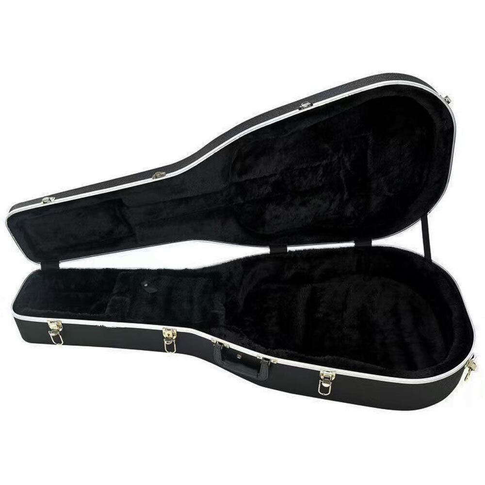 Torque Deluxe ABS 6/12-String Acoustic Guitar Case Black Finish — view 2