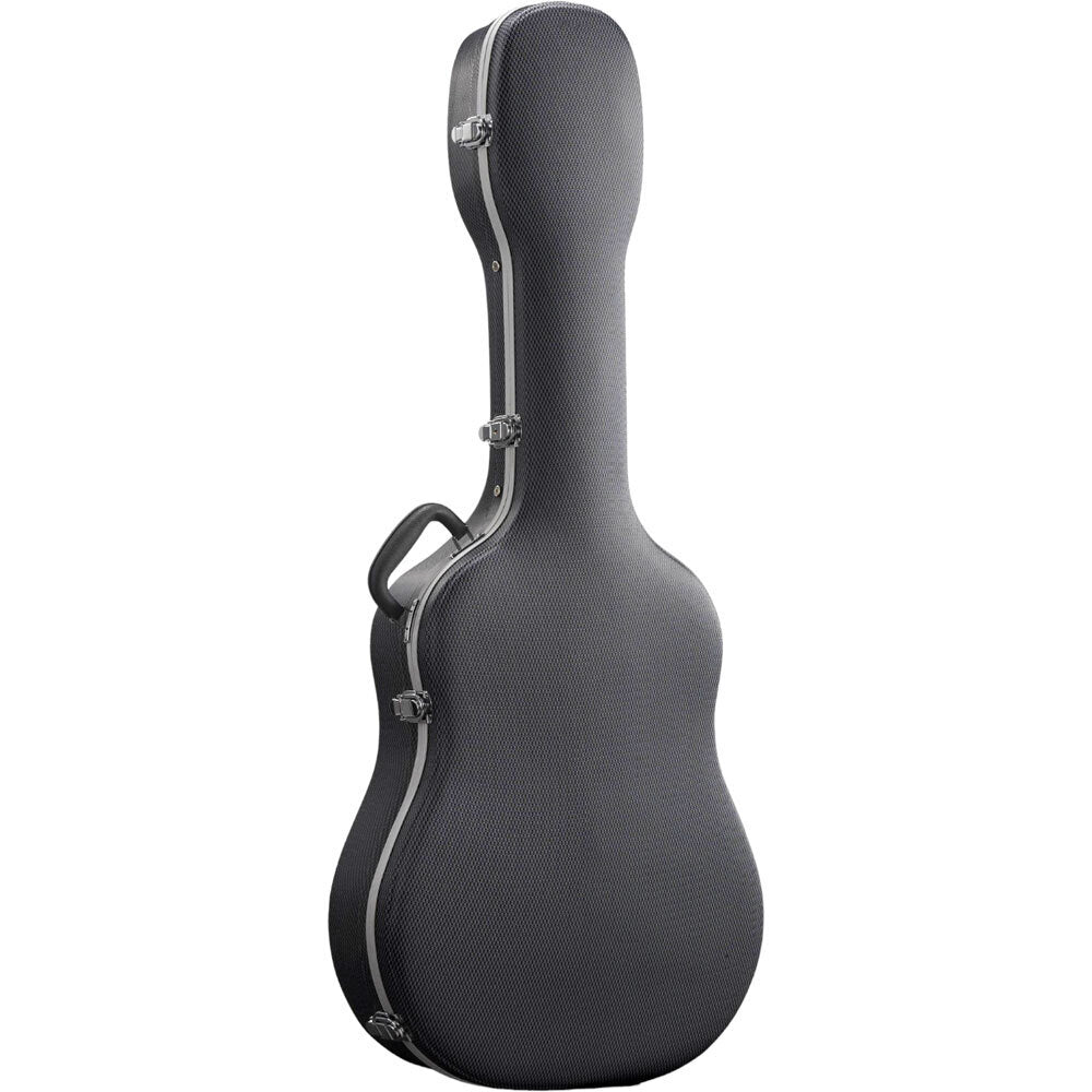 Torque Deluxe ABS Acoustic Guitar Case in Light Grey Finish
