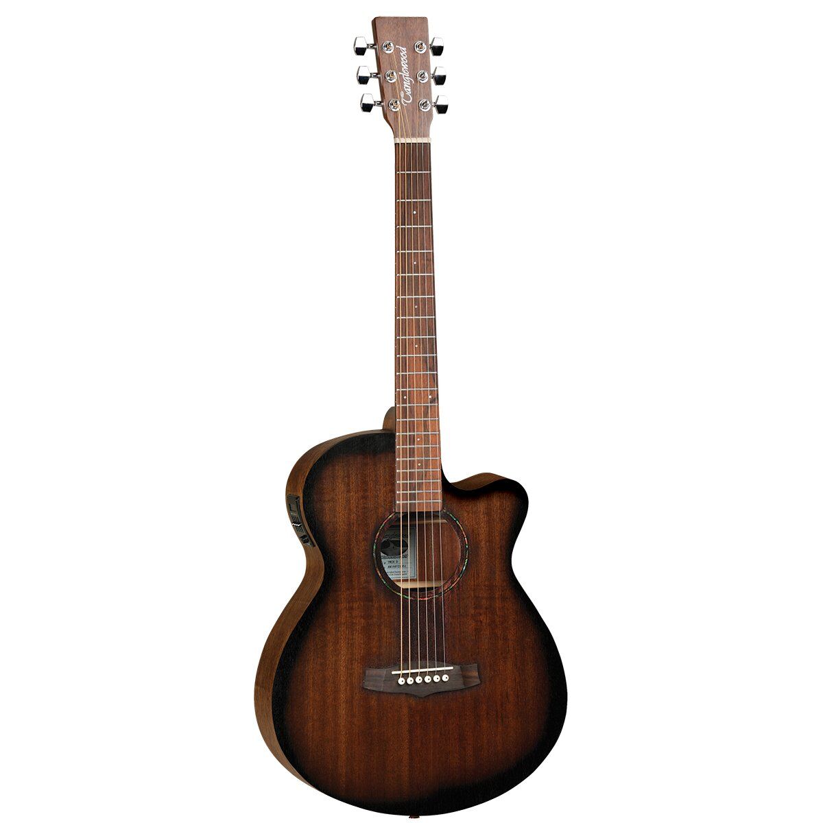 Tanglewood TWCRSFCE Crossroads Super Folk Cutaway Guitar Vintage Satin Finish