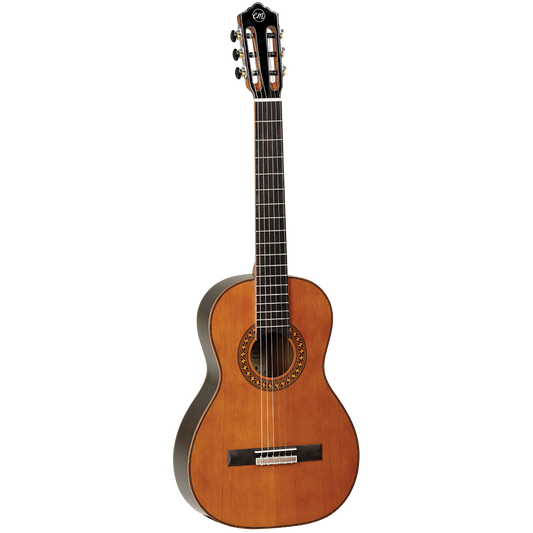 Tanglewood TWEMD4 Enredo Madera Dominar Solid Cedar Top Parlour Classical Guitar with Walnut Back and Sides, Gig Bag Included