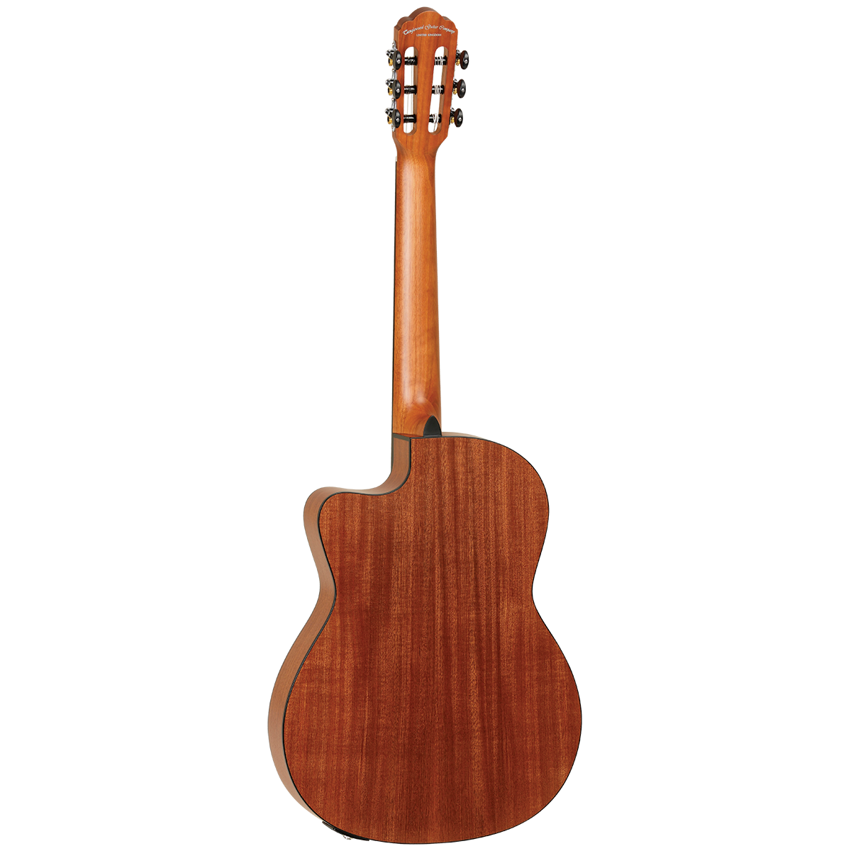 Tanglewood TWEMDC1 Enredo Madera Thinline Classical Cutaway Electric Guitar — view 2