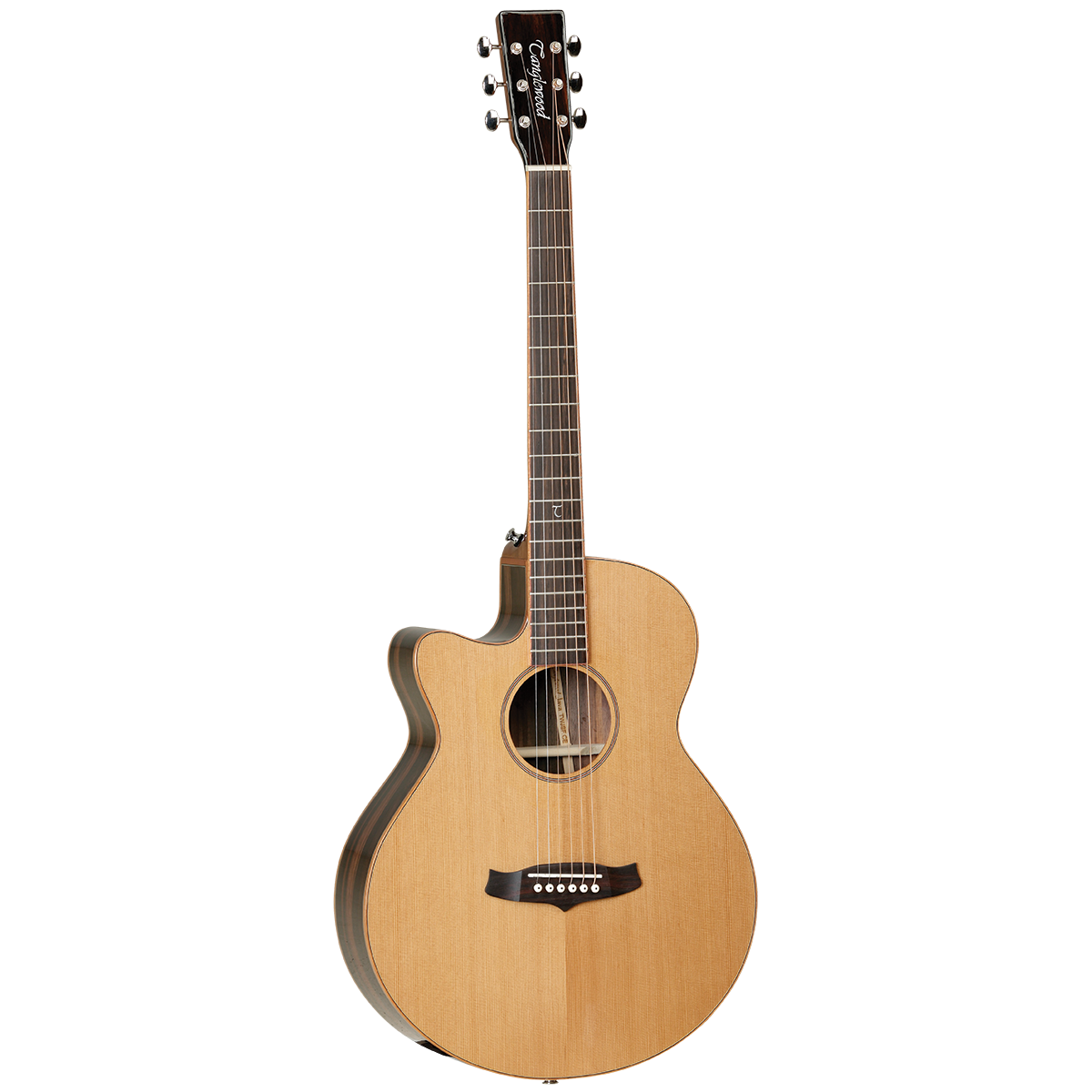 Tanglewood Java Superfolk Cutaway Electric Left-Handed Guitar with Fishman Presys EQ