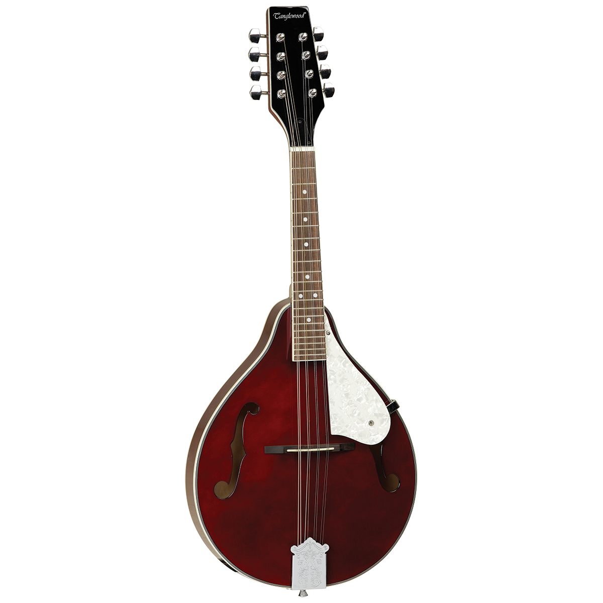 Tanglewood TWMTWRP Union Mandolin Wine Red Teardrop with F Holes