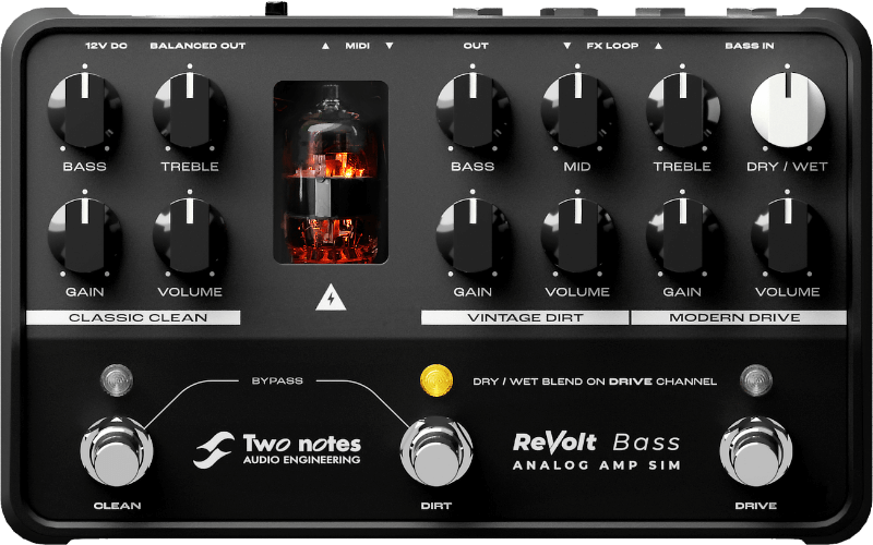Two Notes ReVolt Bass Analog Amp Sim