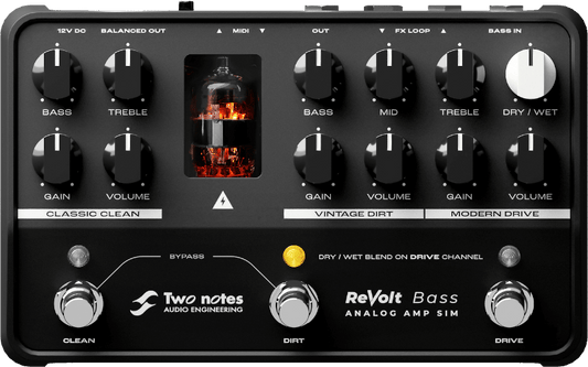 Two Notes ReVolt Bass Analog Amp Sim