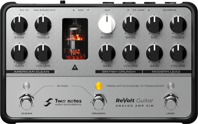 Two Notes ReVolt Guitar Analog Amp Sim