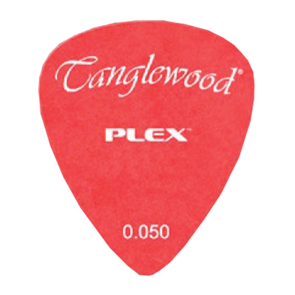 Tanglewood TWPP1 PLEX Picks Pack of 12 .050mm Red