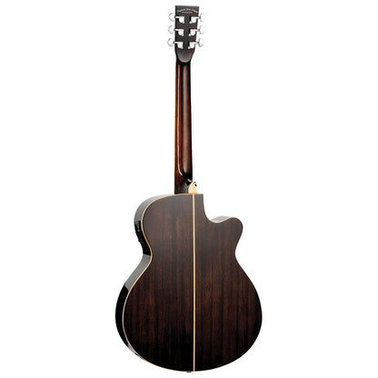 Tanglewood Winterleaf Pro Super Folk C/E Antique Vintage Burst Left Handed Acoustic-Electric Guitar TWPRO4-CE-AVB-LH — view 2