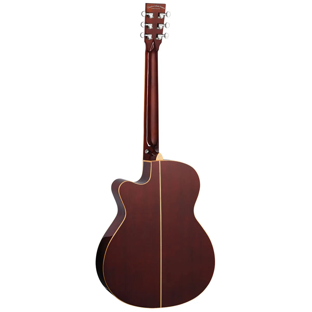 Tanglewood Winterleaf Pro Super Folk C/E Acoustic-Electric Guitar Antique Vintage Burst TWPRO4-CE-AVB — view 3