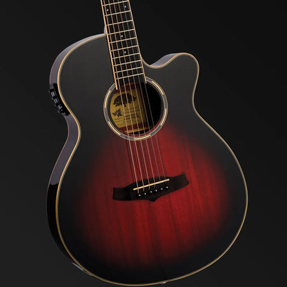 Tanglewood Winterleaf Pro Thinline Super Folk C/E Antique Vintage Burst Guitar [TWPRO4-TL-CE-AVB]