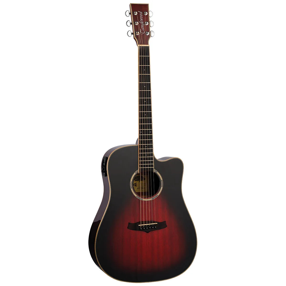 Tanglewood Winterleaf Pro Dreadnought C/E Antique Vintage Burst Gloss TWPRO5-CE-AVB — view 2