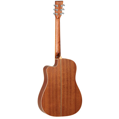 Tanglewood Winterleaf Pro Dreadnought C/E Acoustic Guitar Natural Satin Finish TWPRO5-CE-NAS — view 3