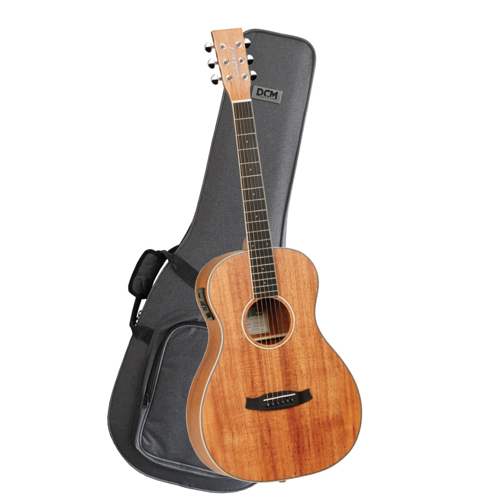 Tanglewood Union Parlour A/E Guitar Pack with DCM Premium Case (TWUPE-P)