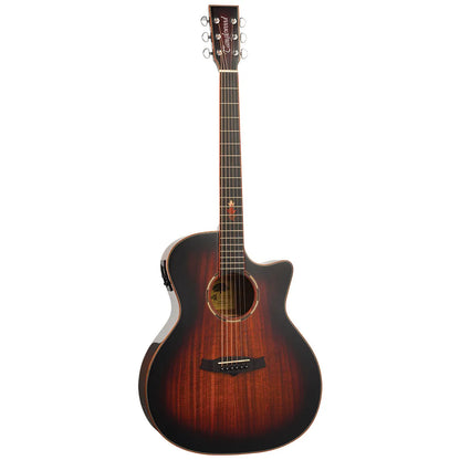 Tanglewood Winterleaf Pro TWX6CEK Grand Auditorium Acoustic Guitar Koa with Venetian Cutaway — view 2
