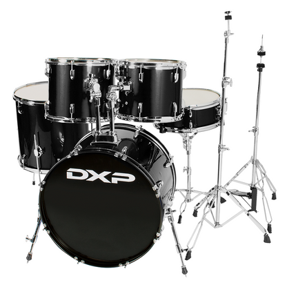 DXP Pioneer Series 5-Piece Drum Kit with 22in Bass Drum and Hardware Package — view 2