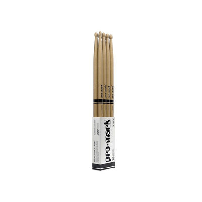 ProMark Classic Forward 2B Hickory Drumsticks Oval Wood Tip 4-Pack PRO-TX2BW4P — view 3