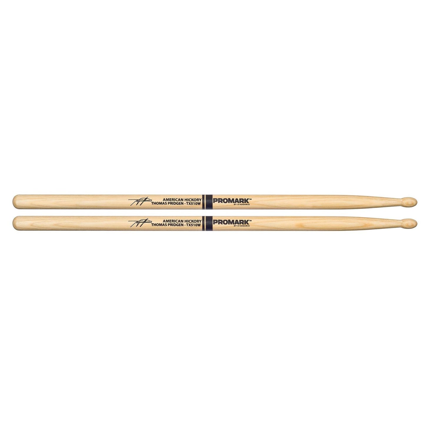 ProMark Hickory 510 Thomas Pridgen Wood Tip drumstick