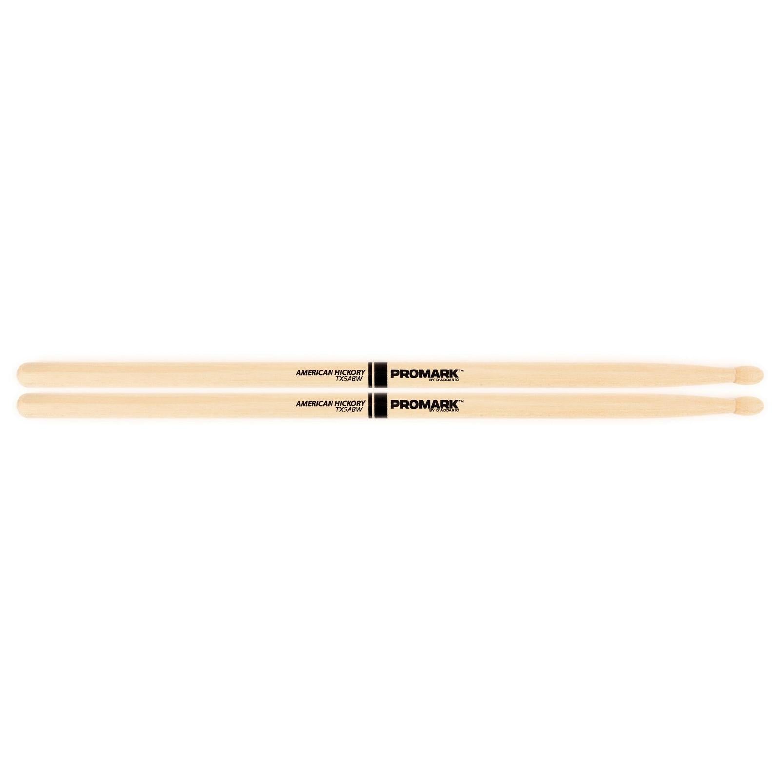 ProMark Hickory 5AB Wood Tip drumstick