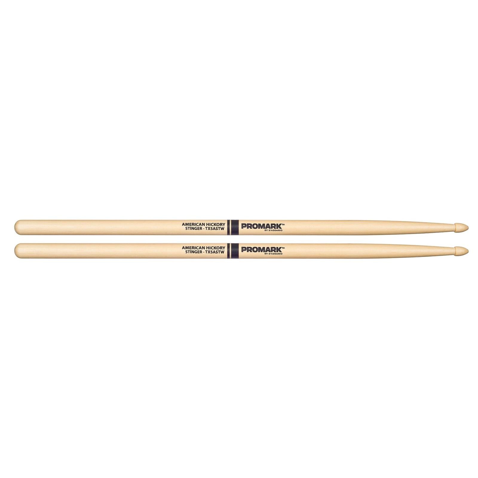 ProMark Hickory 5AST "Stinger" Wood Tip drumstick
