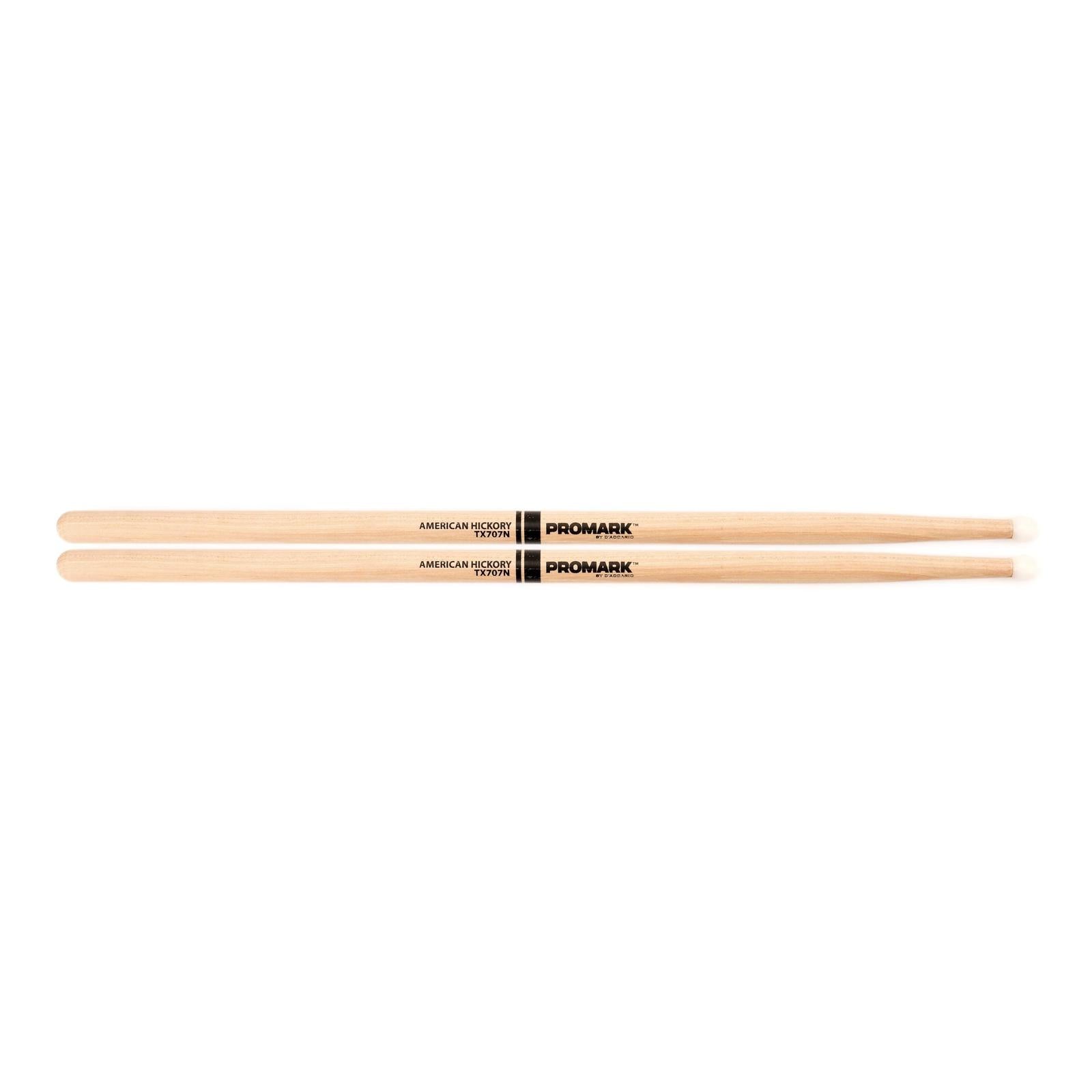 ProMark Hickory 707 Nylon Tip drumstick