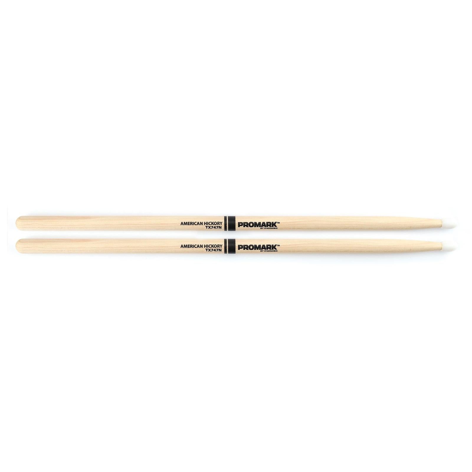 ProMark Hickory 747 Nylon Tip drumstick