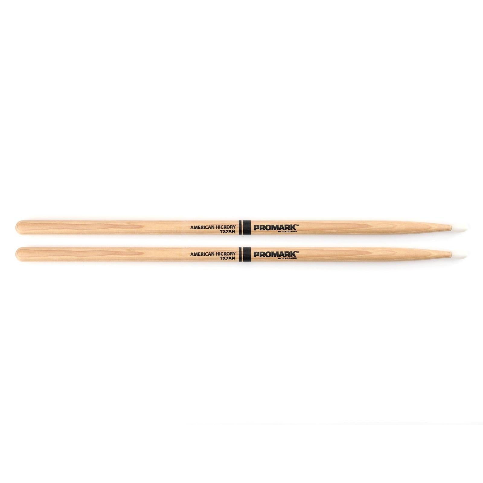 Promark Classic Forward 7A Hickory Oval Nylon Tip Drumstick