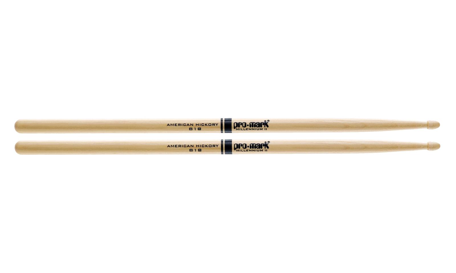 ProMark Hickory 818 Wood Tip drumstick