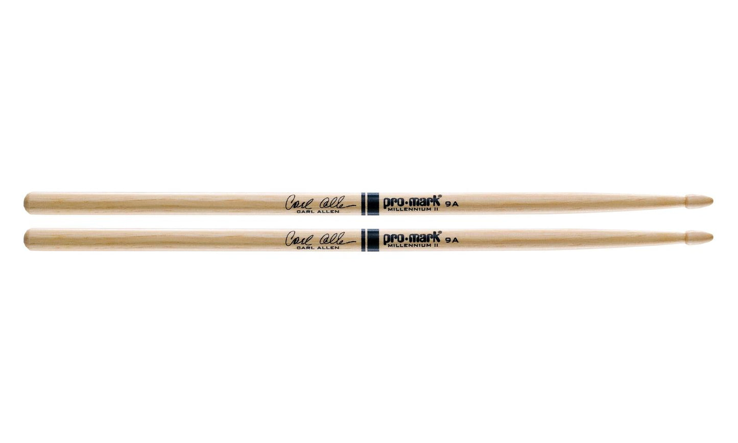 ProMark Hickory 9A Wood Tip Carl Allen drumstick