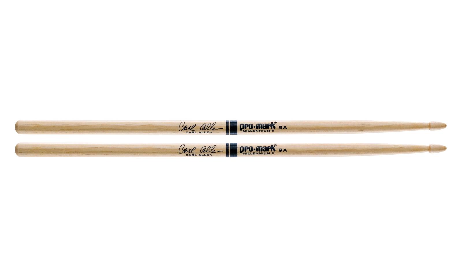 ProMark Hickory 9A Wood Tip Carl Allen drumstick