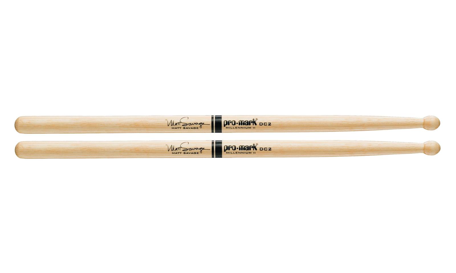 ProMark Hickory DC2 Matt Savage Wood Tip drumstick