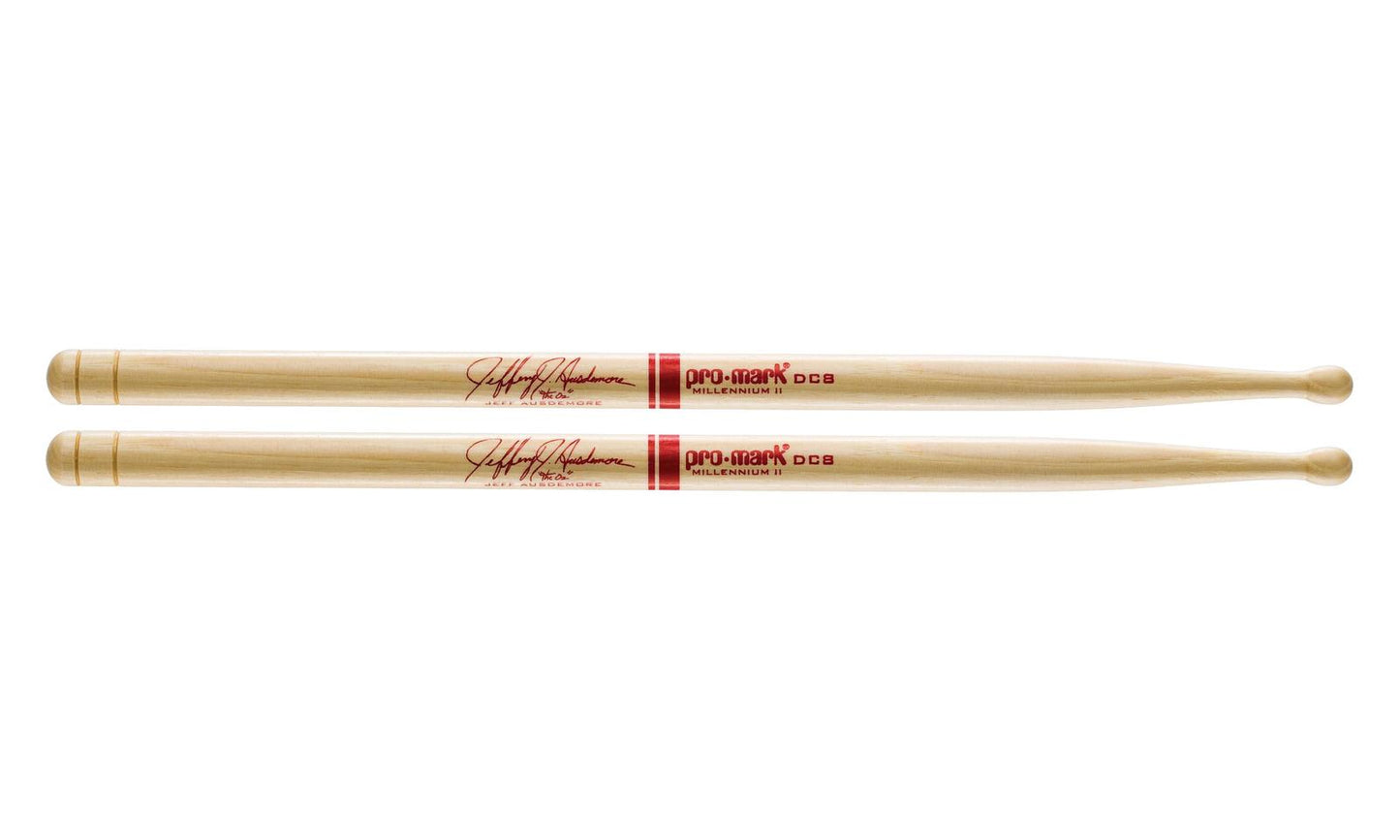 ProMark Hickory DC8 Jeff Ausdemore Wood Tip drumstick