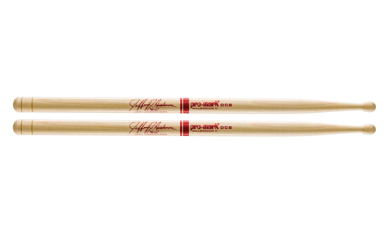ProMark Hickory DC8 Jeff Ausdemore Wood Tip drumstick
