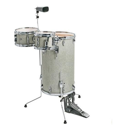 DXP Cocktail Drum Kit Silver Sparkle