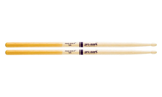 ProMark Hickory 5A "Pro-Grip" Wood Tip drumstick