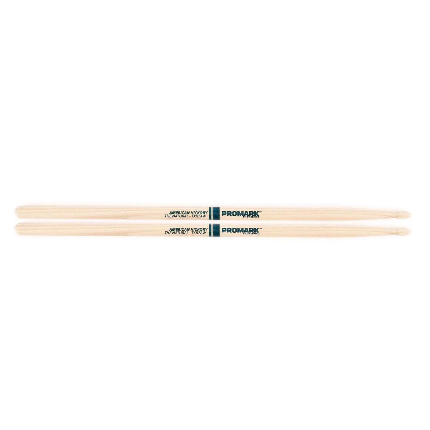 ProMark Hickory 7A "The Natural" Wood Tip drumstick