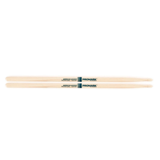 ProMark Hickory 7A "The Natural" Wood Tip drumstick