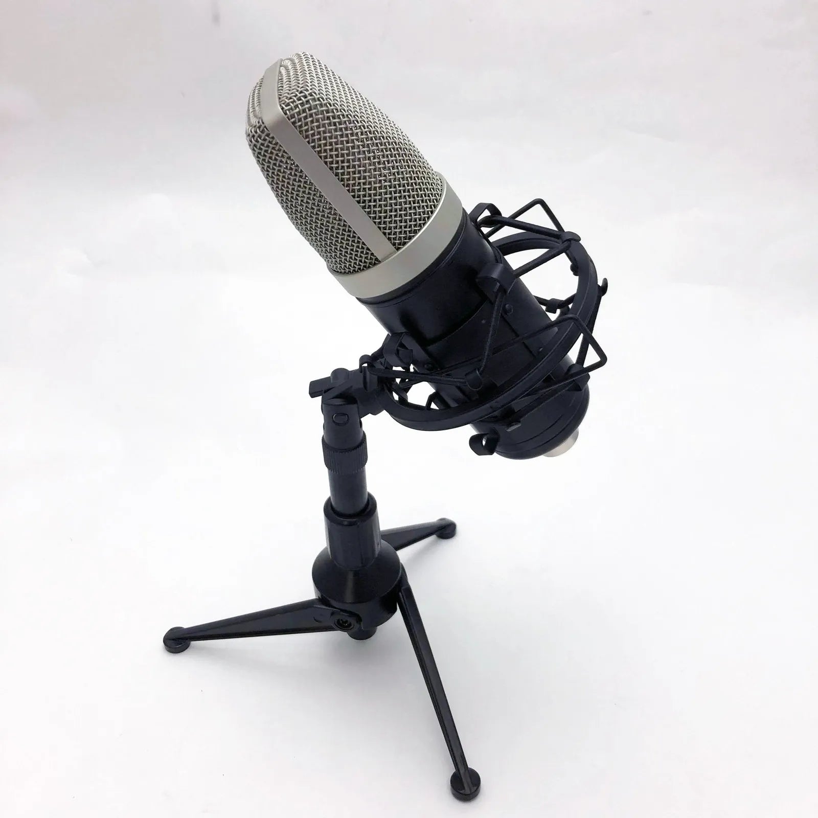 Condenser Studio Microphone with Desk Stand, USB Cable, and Carry Bag