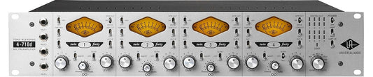 UNIVERSAL AUDIO 4-710d Four-channel Mic Preamp & Di W/ Dynamics