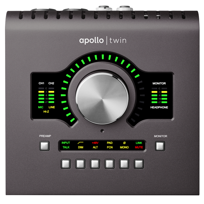 UA Apollo Twin MK2 Duo Heritage Edition Audio Interface with UAD Plug-In Package