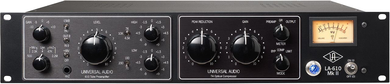 UNIVERSAL AUDIO La-610 MKII Classic Tube Recording Channel